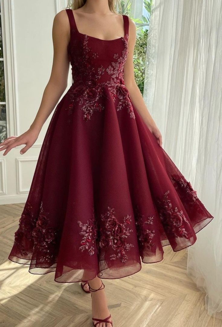 Maroon Floral Sleeveless